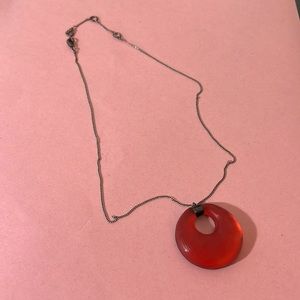 Alexis Bittar hand carved adjustable necklace